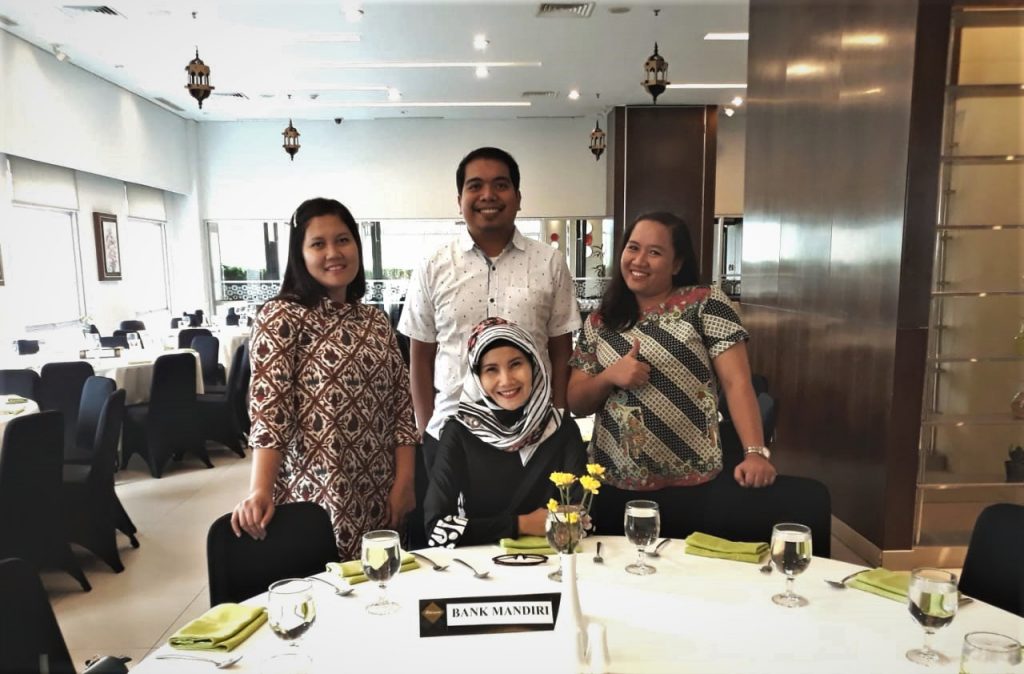 Team PT. Caraka Mulia , Perwakilan Medan (Winda Simangunsong, Daniel Simanjuntak, Elly Risma dan Debi Susana)