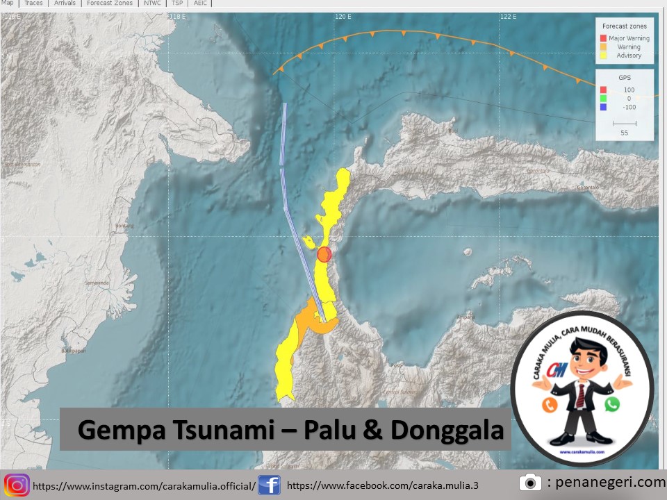 Gempa Tsunami Palu dan Donggala