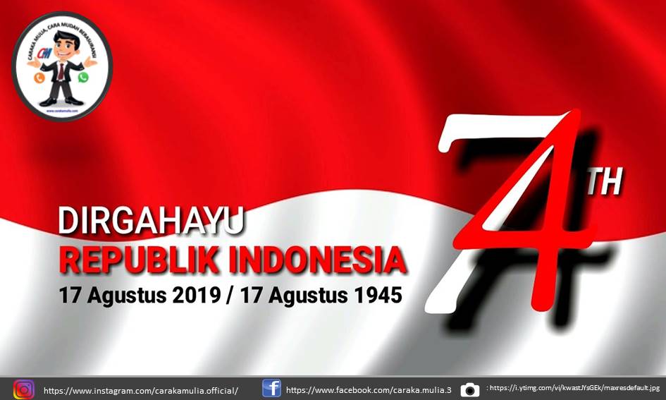 74 Tahun Dirgahayu Republik Indonesia